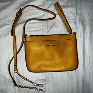 Yellow Aldo crossbody bag